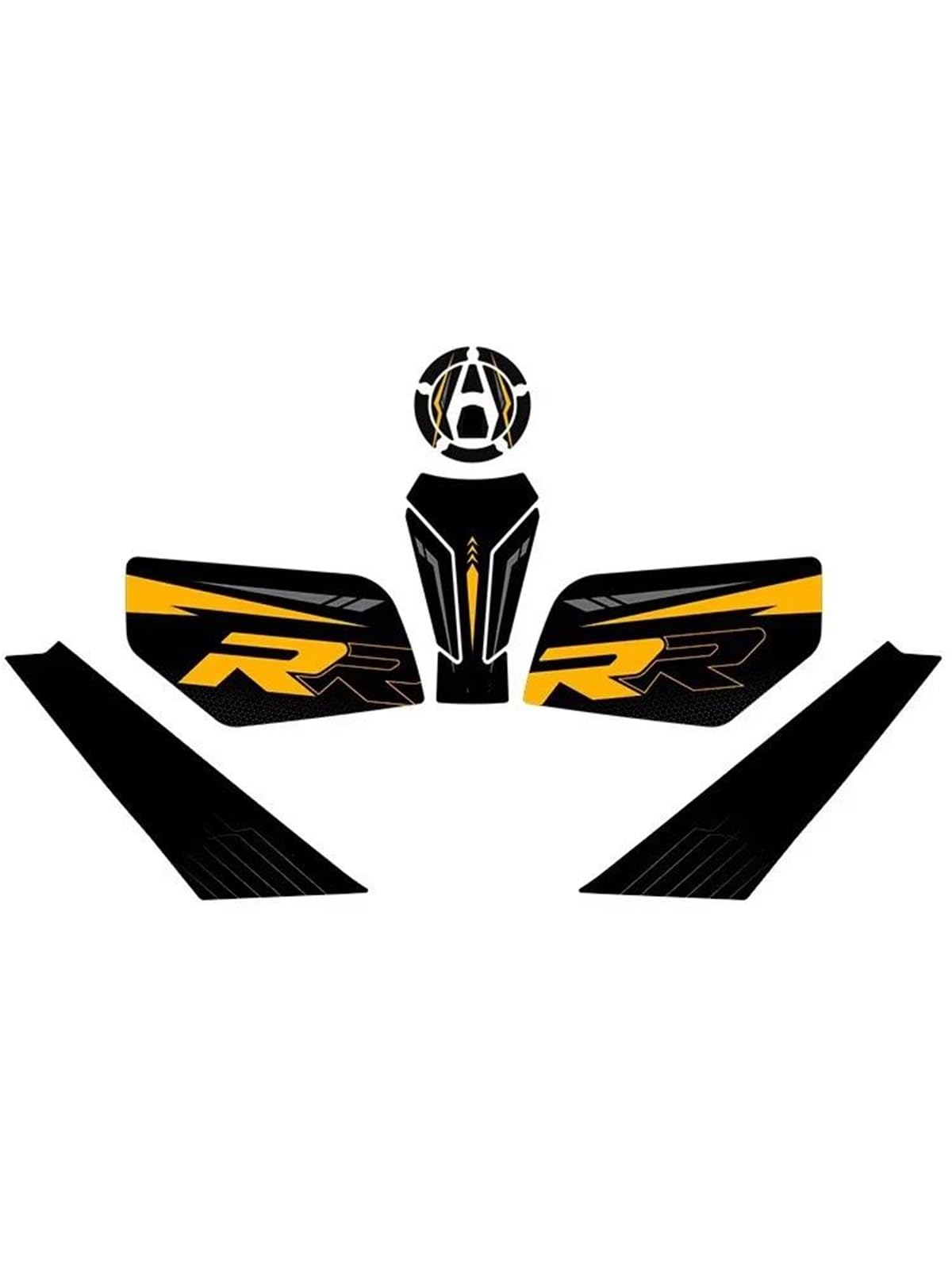Emblema Protector VOGE 525RR Almohadilla de Tanque con Acabado Color4 8