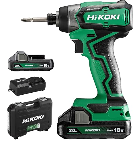 【Amazon.co.jp限定】HiKOKI(ハイコーキ) 18V インパクトドライバー WH18DD...