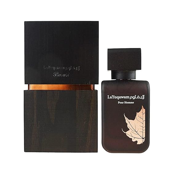 La Yuqawam Pour Homme Eau de Parfum Spray for Men, 2.5 Ounce / 75 ml