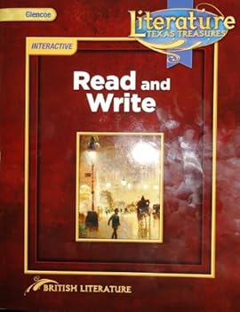 Paperback Glencoe Literature Texas Treasures Interactive Read and Write British Literature Book