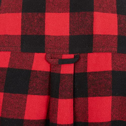Image of Smith's Workwear Men's Sherpa-lined Cotton Flannel Shirt Jacket