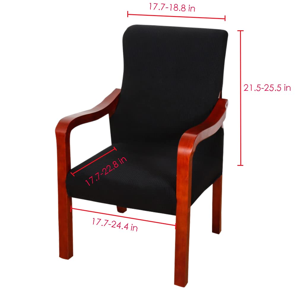 Deisy Dee Stretch Arm Chair Covers Mid Century Chair Slipcovers