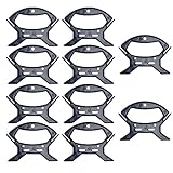 Garneck 10pcs Winder Wind up for Cord Fishing Tools Organizer Rope Spooler Fishing Gadgets Cable Winder Kite Reel Cord Organizer Extension Cord Storage Extension Cord Wrap String Black