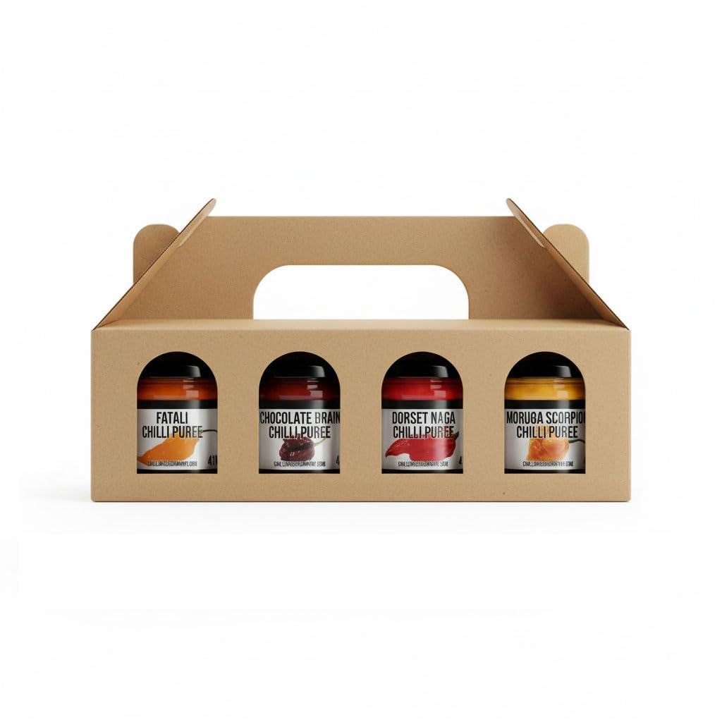 World's Hottest Chilli Challenge Gift Box Set 2023 Edition | 4 Extreme Heat Levels | Unbeatable Festive Gift for Chilli Lovers | Heat Ratings up to 6.4 Million SHU | The Ultimate Spice Game