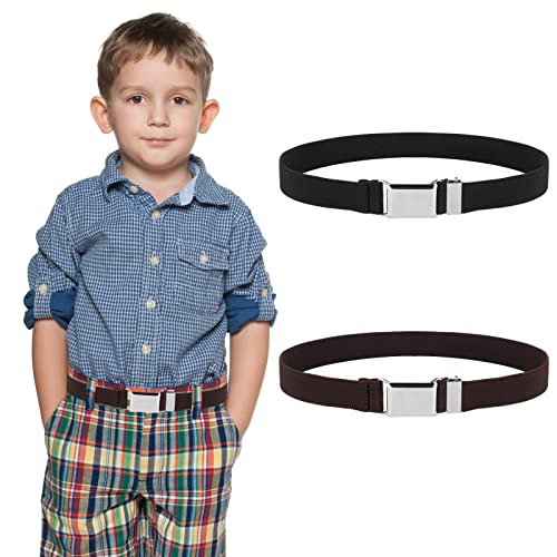 XLKJ 4er Set Kindergürtel - Elastische Unisex Gürtel Für Jungen & Mädchen