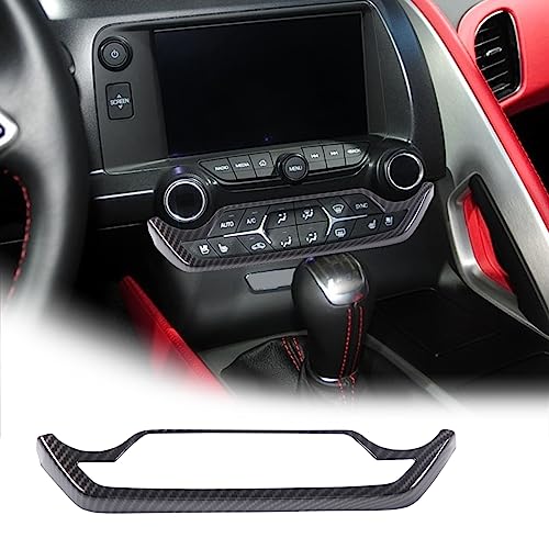 JONKOKO ABS Car Central Control Volume Mode Button Frame for
