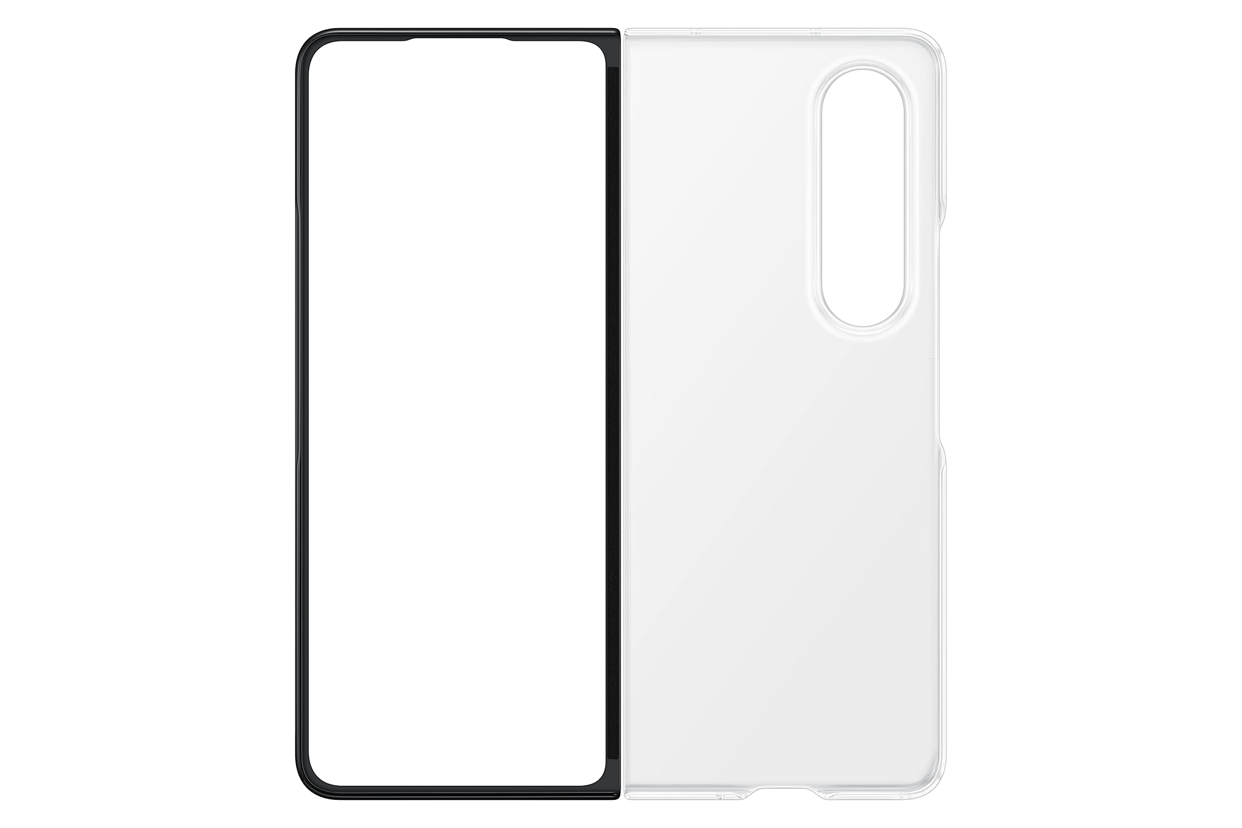 SAMSUNG EF-QF936CTEG Clear Edge Cover für Galaxy Z Fold4, transparent