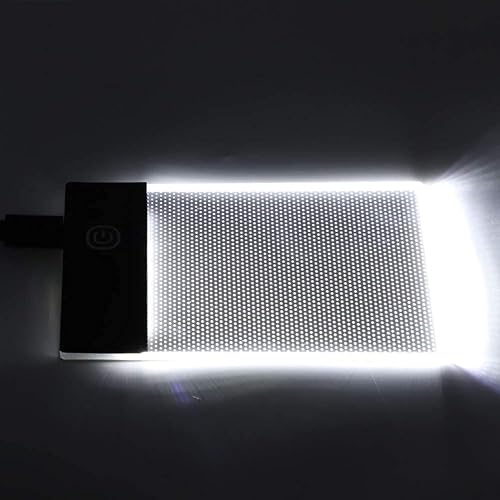 Miniatura 5 de Tablero de dibujo ultradelgado con luz LED, almohadilla de luz A6 delgada, papel de dibujo de la industria de animación de papel para manualidades