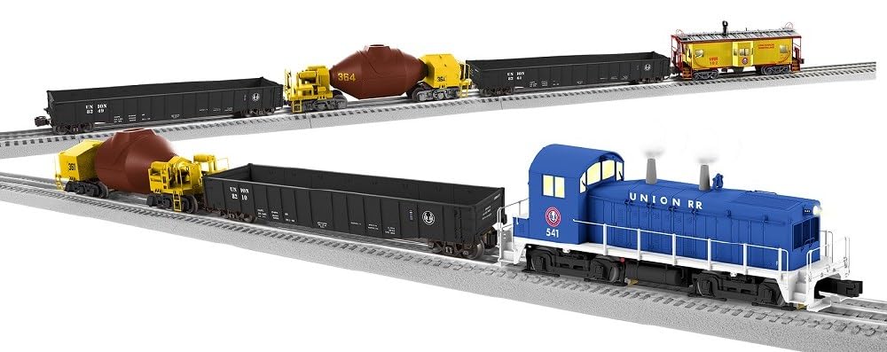 LIONEL Union RR HOT Metal Train Legacy Set NW2 Diesel 2322060