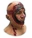 Rubber Johnnies TM SANGUINOSO Maschera Cappuccio Spese Generali di Lattice Jason Halloween Film Vestito Operato Maschere