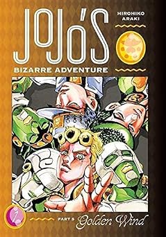 Jojos Bizarre Adventure Part 5 Golden Wind Vol 1-3 Collection 3 Books Set By Hirohiko Araki