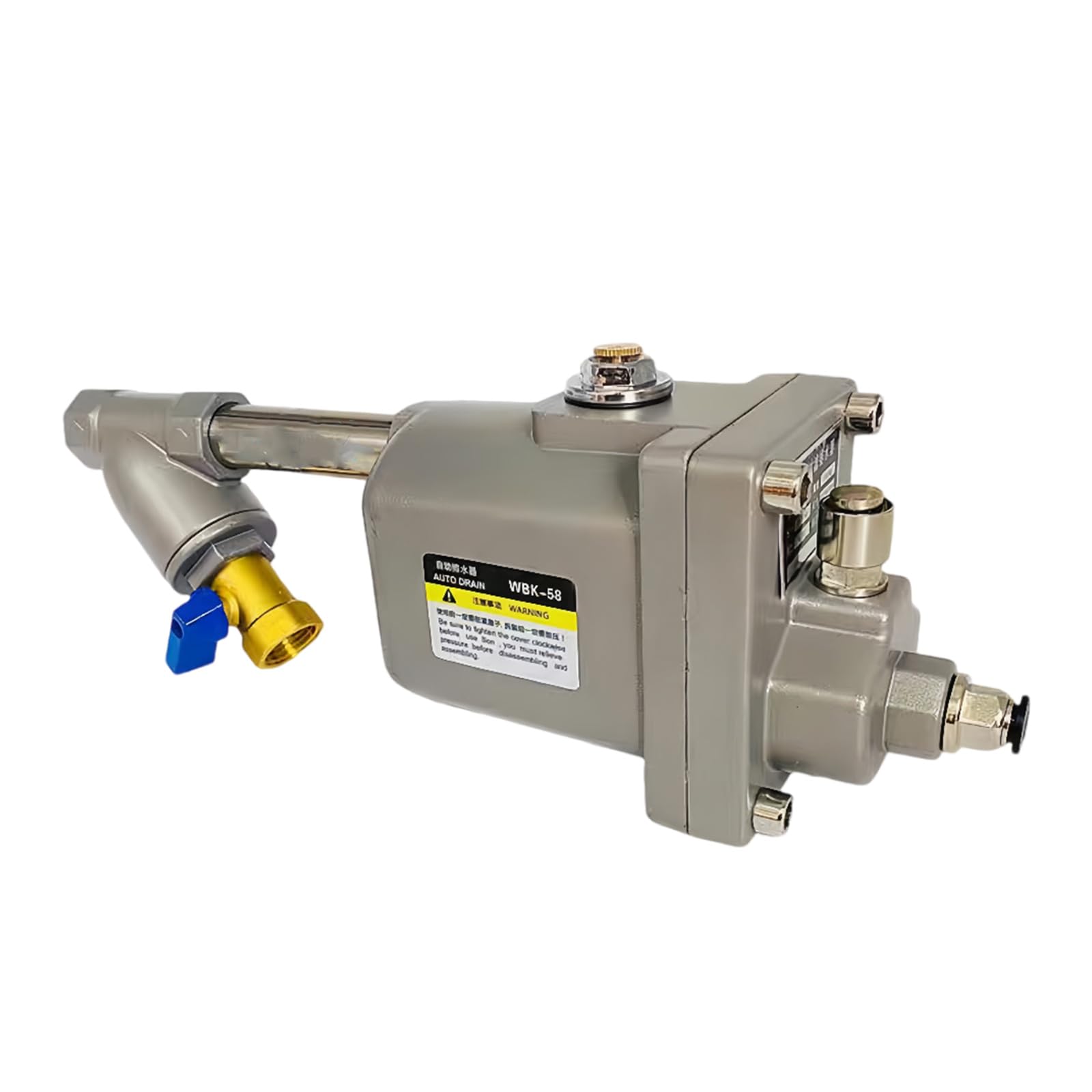 Efficient 0 Air Loss Drain Valves Double Filtration Manual for Compressed Air Systems Drain Valves