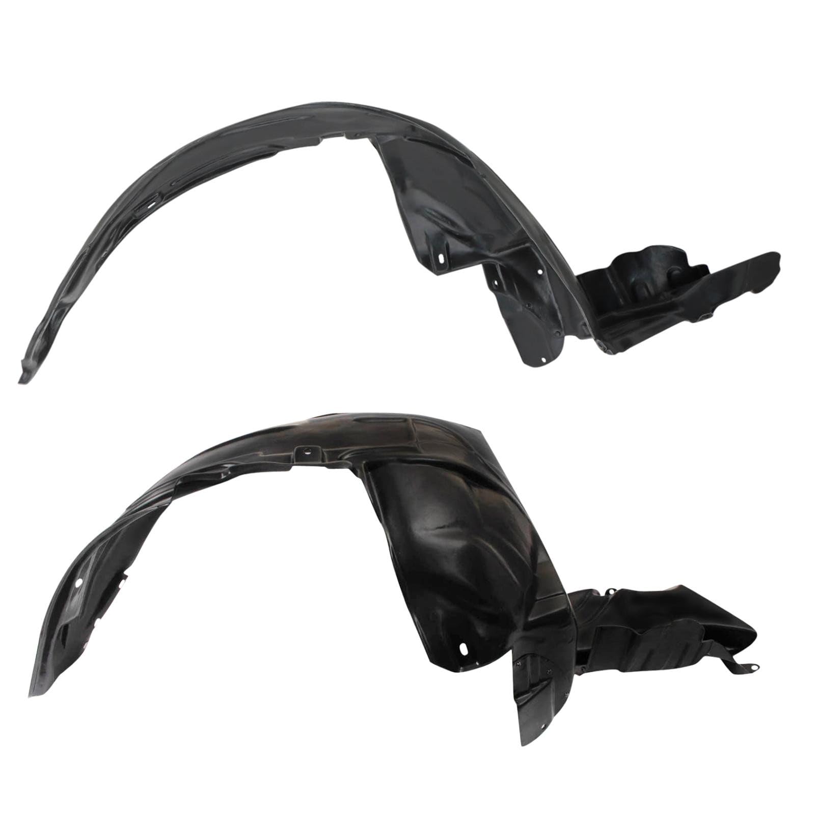 TRQ Front Inner Fender Liner Set | For 2004-2005 Subaru Impreza SU1250100 SU1251100