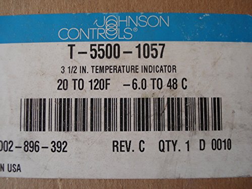 Indicateur de température pneumatique T-5500 haute précision -6 à 48°C