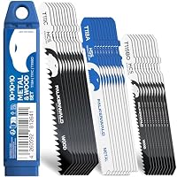 FALKENWALD – FALKENWALD® Stichsägeblätter Set 30tlg 20x Holz + 10x Metall