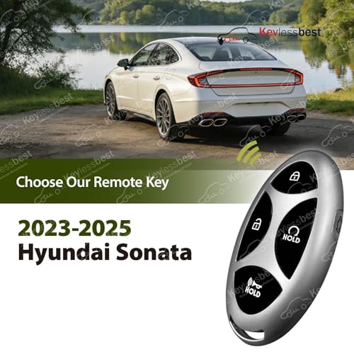 Télécommande Hyundai Sonata 2023 double de clé émetteur 5 boutons 433 MHz - 2