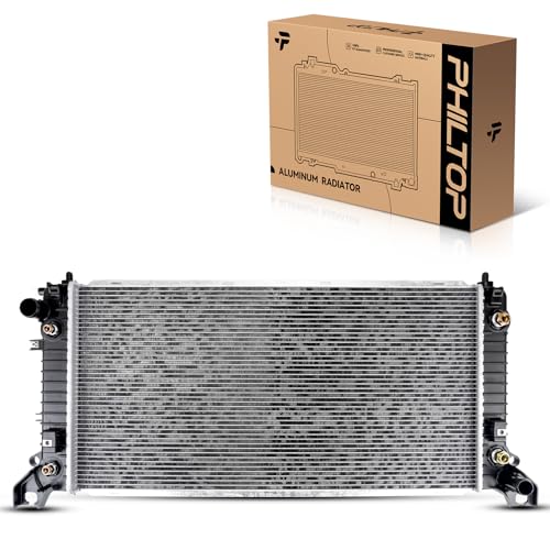 Image of Philtop Cu13398 Car Radiators For Silverado 1500 5.3l, 2014-2015 Sierra 1500 5.3l, 2015 Tahoe, 2015 Suburban, 2015 Yukon Xl, 2015 Yukon 5.3l, 2015 Yukon 6.2l, 2015 Escalade 6.2l With Toc And Eoc