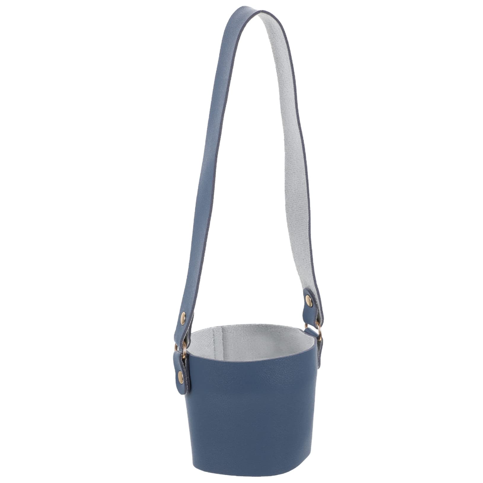 MAGICLULU 5piezas Funda De Cuero Pu Para Tazas De Café Portavasos Portátil Con Asa Para Bebidas Soporte De Transporte Ligero y Resistente Al Desgaste Para Uso Diario y Festividades