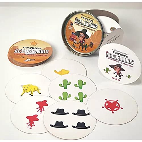 Cowboys Acelerados Jogo de Cartas Ludens Spirit JTR033