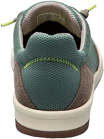 Florsheim Crossover Canvas Elastic Lace Slip-On Sneaker Green Canvas 7.5 W (3E) | Image 5