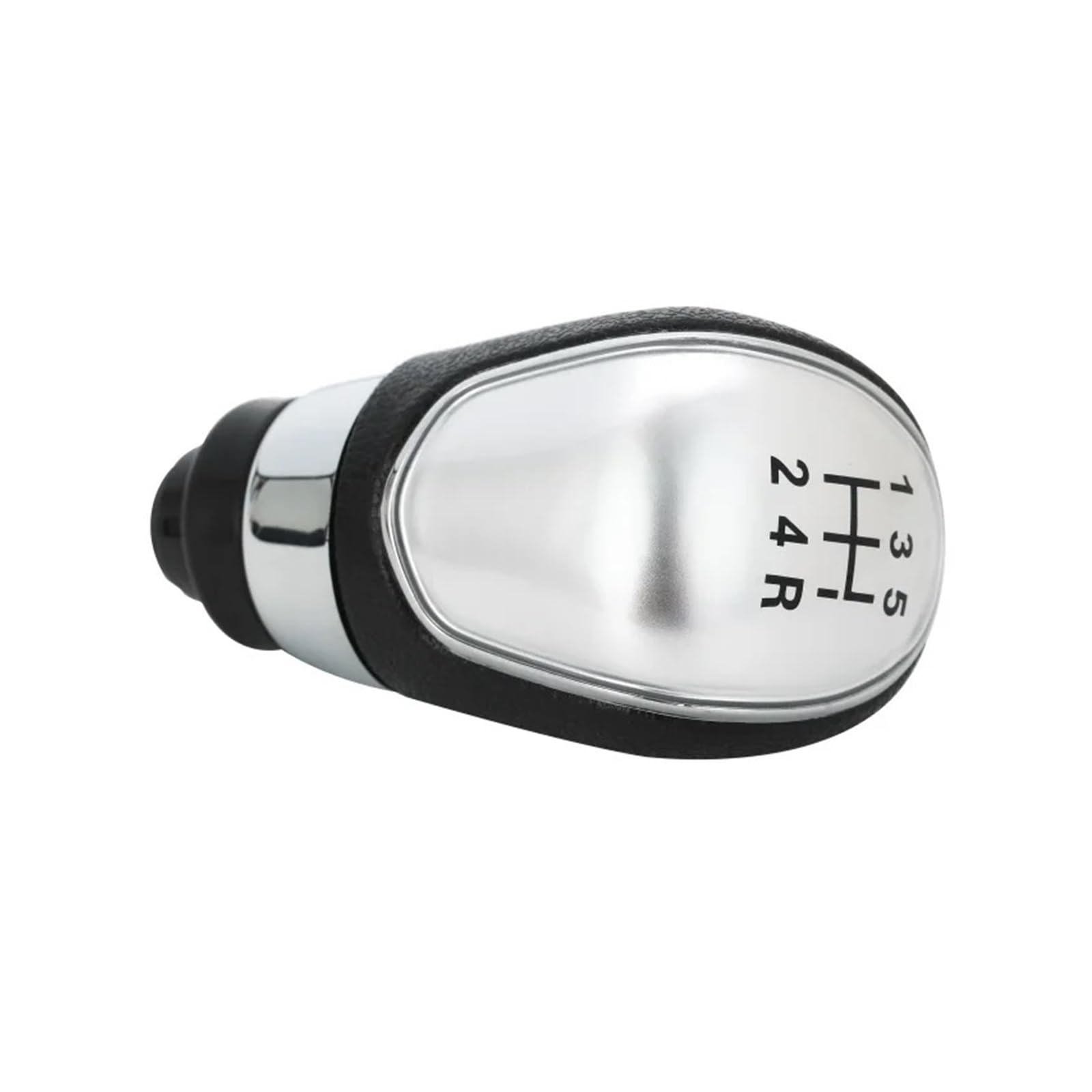 Wxssh Silver 5/6Speed Car Gear Shift Knob Stick Head Lever Handle For Ford Mk7 2008-2015 For Focus Mk2 Fl 2008-2011 Car Gear Stick Knobs