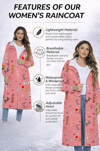 Image of Womens Waterproof Raincoat