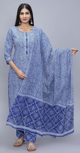 Ensemble Kurta Pantalon Coton Vêtement Ample Anti Chaleur Été - 3