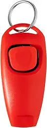 JAMBO PET Clicker Adestramento Com Apito, Tamanho, Para Cães de Todos os Portes, Pequeno, Vermelho |