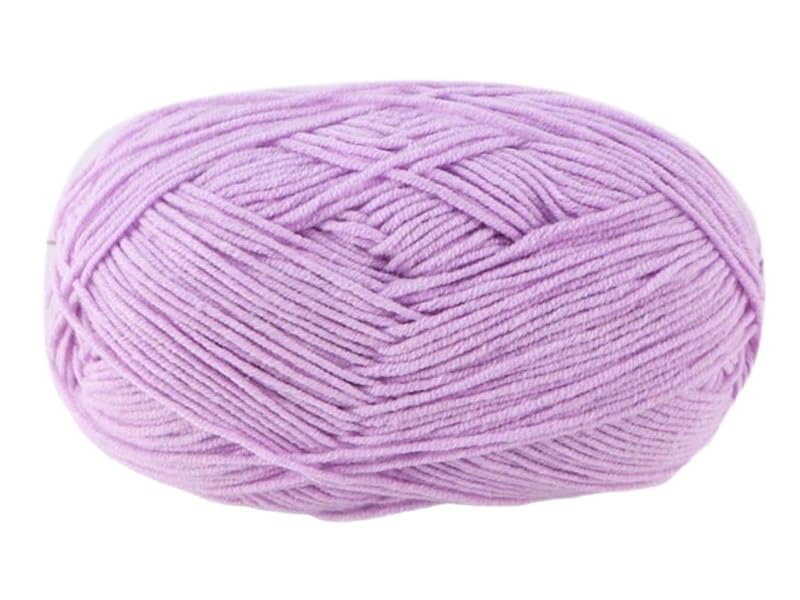 Fil coton au lait pour amigurumi et layette douce, kit 5 pelotes de 120 m