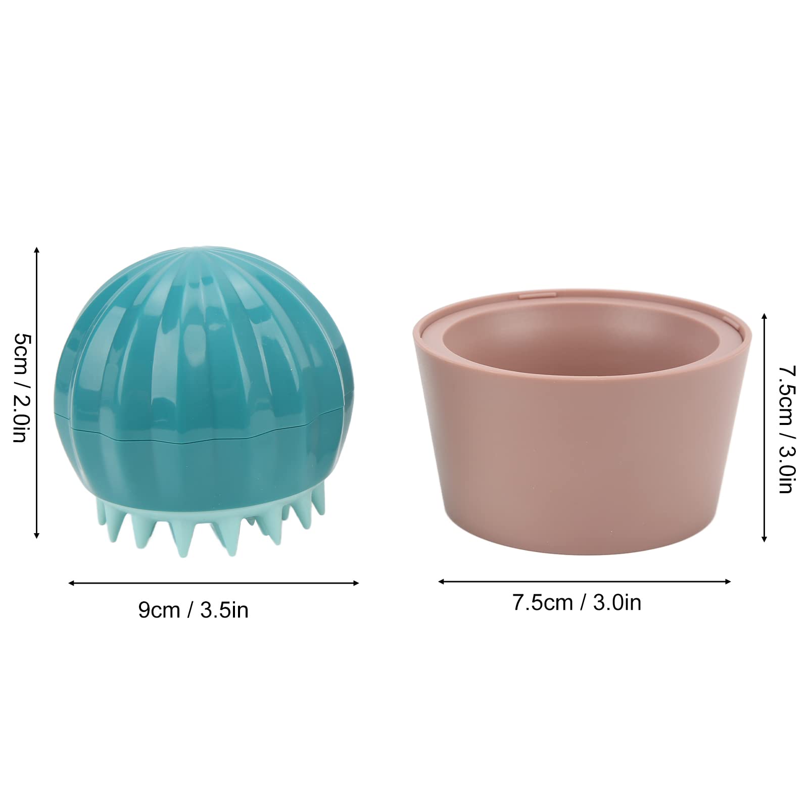 Restokki Dog Shower Brush Cactus Pet Massage Dog Hair Comb Open Knot to Remove Floating Hair Brush