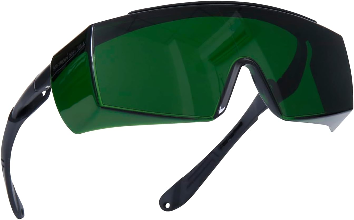LaserPair High Protection 900-1100nm OD8+ DIN4 Laser Safety Glasses for Fiber Laser, Handheld Laser Welding (Model: LP-ADY-3)