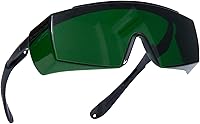 Vista 1 de LaserPair - Lentes de seguridad láser de alta protección 900-1100nm OD8+ DIN4 para láser de fibra, soldadura láser de mano (modelo: LP-ADY-3)