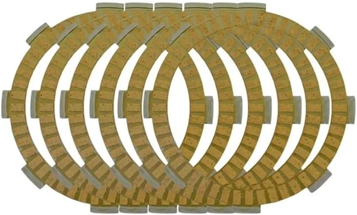 6Pcs Motorcycle Friction Clutch Disc Plates Fit For CR125R 1981 CRF150R 06-23 CRF150RB CB250 Nighthawk 250 91-07