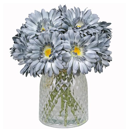 TOPIA Grey Gerbera Daisies