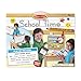 Melissa & Doug School Time Play Set +Free Scratch Art Mini-Pad Bundle (8514)