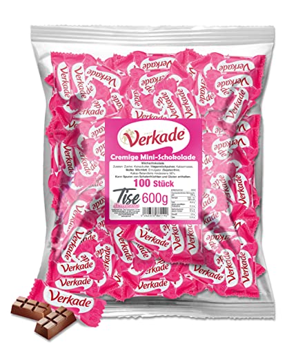 100 Stk. Schokoladen Mini's Cremige Milchschokoladen Tafel klein - Gastro / Catering / Wurfmaterial / Party / Geburtstag Pack Cover