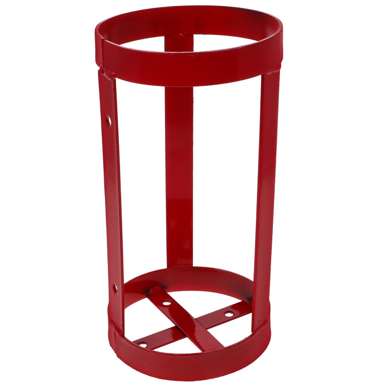 Abaodam Support de Fixation Montage Mural Sécurisé et Solide pour Extincteur en Fer Rouge Design Compact et Polyvalent pour Véhicules et Bus