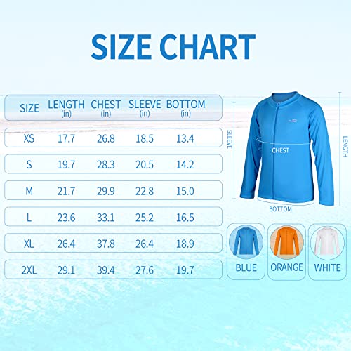Boys Upf 50+ Long Sleeve Sport Sun Protective Rash Guard Swim Athletic Shirt Outdoor Running #TOP4