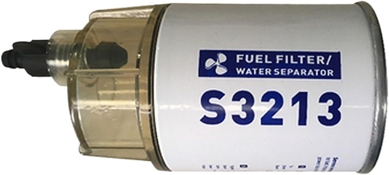 S3213 Outboard Boat Fuel Filter Diesel Fuel Water Separator for Racor Engine Boat 35604941 35809097(TYPE 2)