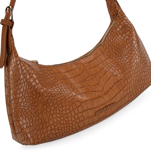 Image of Montana West MEDIUM Shoulder Purses for Women Crescent Hobo Bags Trendy Purses