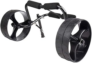 Kayak Carts, Boating Equipment, Kayak and Canoe Trolley with Sandhopper Wheels,Cradle Kayak Trolley Folding Canoe Cart (ABS wheels)