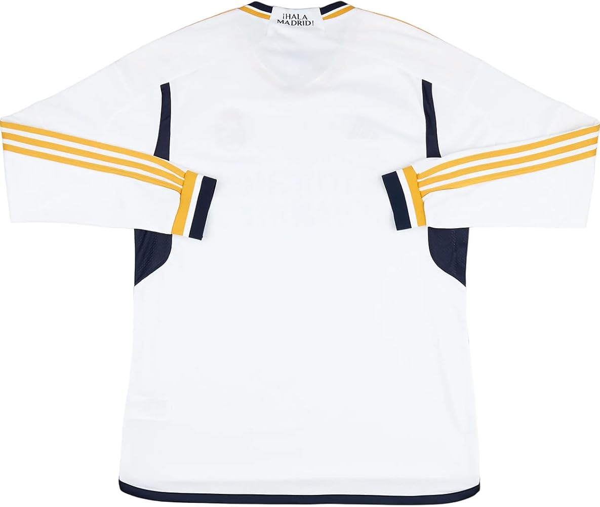 Amazon.com: adidas Real Madrid CF Adult Long Sleeve Home Jersey 23