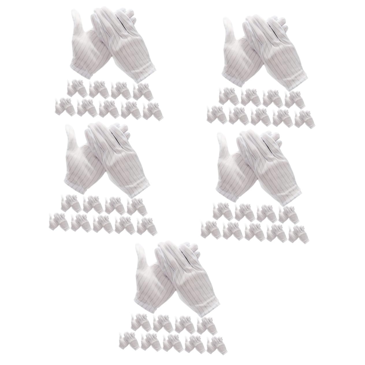 50 Paar Antistatik Handschuhe Antistatik Handschuhe Sicherheitshandschuhe Arbeitshandschuhe Antistatik Schutzhandschuhe Antistatische Computerhandschuhe Elektronik