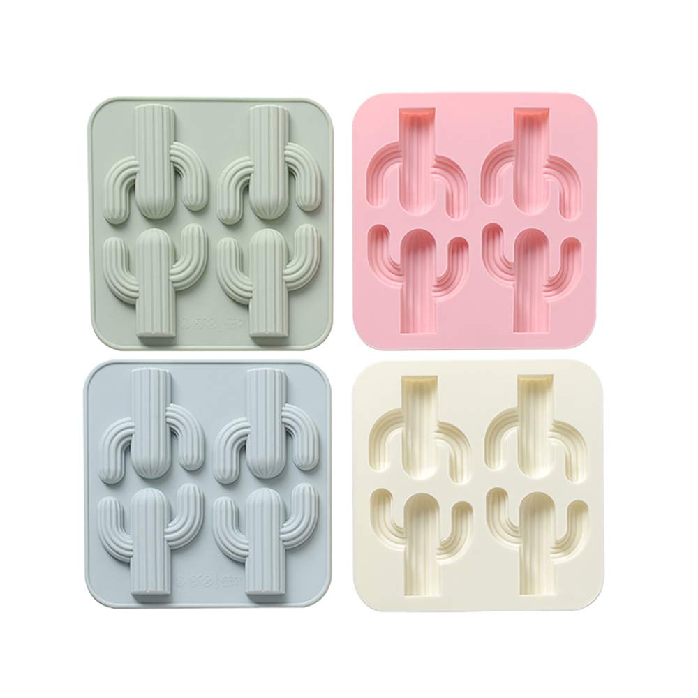 Molde De Silicona para Donas, Antiadherente, Resistente Al Calor, Flexible, Hecho a Mano Haciendo Equipo, 4 Unidades