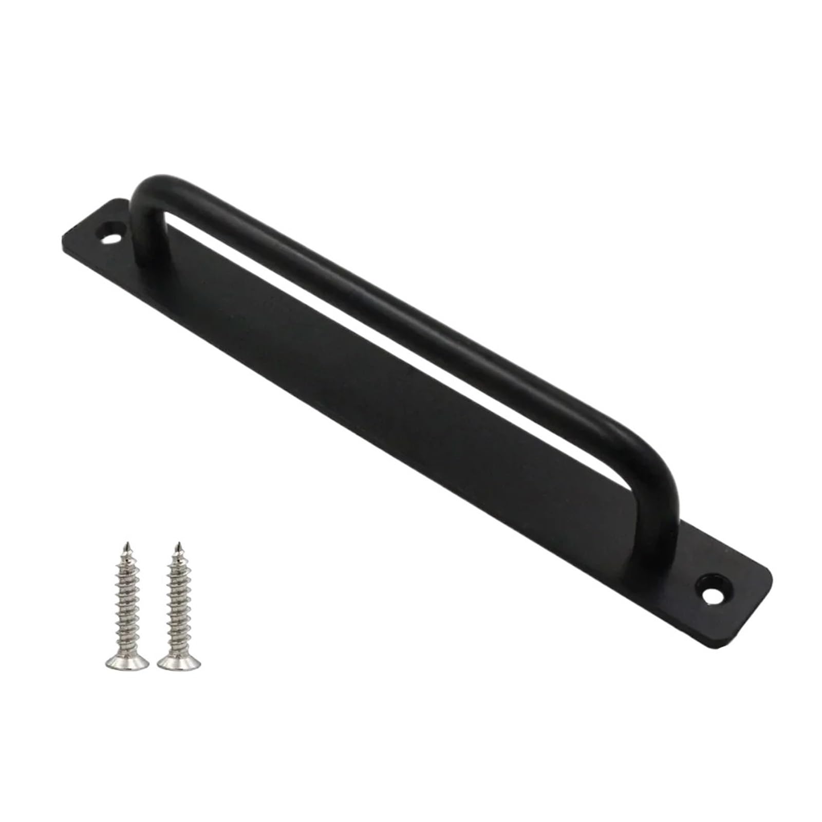 IKLAAQETBXPS Punch-Free Aluminum Alloy Push Pull Handle Sliding Door Pulls for Gate Toilet Furniture Hardware
