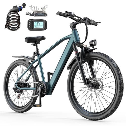 E-Bike 26' mit 7-Gang Schaltung 250W Motor 10Ah Akku Höchstgeschwindigkeit 25km/h...