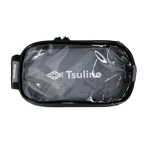 ツリノ シースルーモバイルポーチ クールグレー