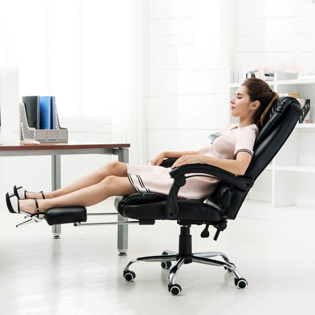 Amazon.co.jp: n/a レザーエグゼクティブオフィスチェア、家庭や