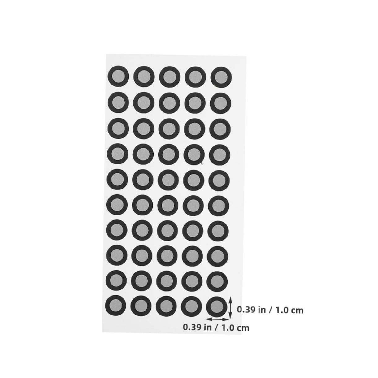 NOLITOY 1100 Piezas Puntos Marcadores Reflectantes de Alta Precisión para Escáner Reutilizables para Alineación Industrial y Calibración Compactos y para Uso Construcción y Diseño