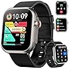 Smart Watch for Men Women, 1.85" HD Fitness Tracker, 1000 mAh Battery,